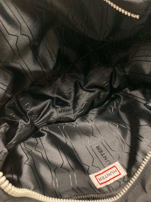 HUNTER（ハンター）HUNTER (ハンター) フレイムド パファー ラージ ホーボー ブラックの古着・服飾アイテム
