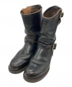 RED WINGレッドウィング）の古着「エンジニアブーツ」｜ブラック