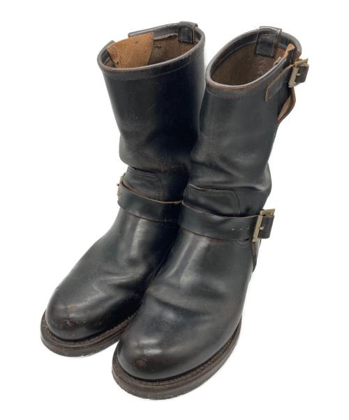 RED WING（レッドウィング）RED WING (レッドウィング) エンジニアブーツ ブラック サイズ:6 1/2 Dの古着・服飾アイテム