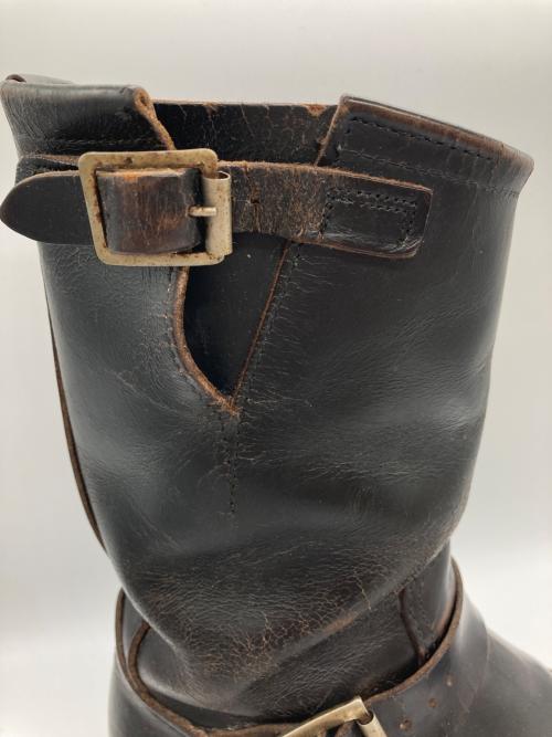 RED WING（レッドウィング）RED WING (レッドウィング) エンジニアブーツ ブラック サイズ:6 1/2 Dの古着・服飾アイテム