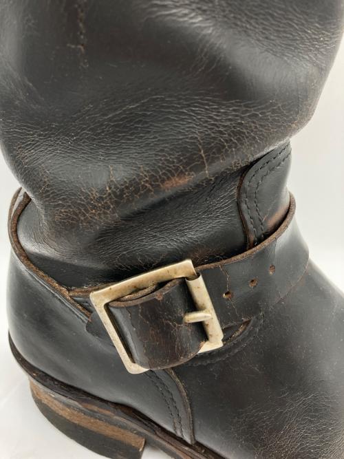 RED WING（レッドウィング）RED WING (レッドウィング) エンジニアブーツ ブラック サイズ:6 1/2 Dの古着・服飾アイテム