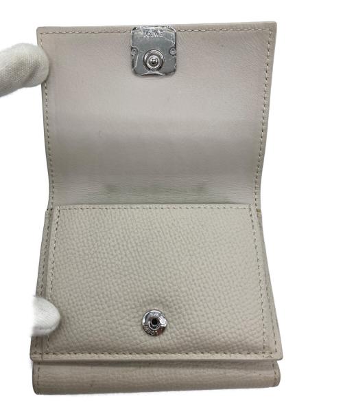 LOEWE（ロエベ）LOEWE (ロエベ) アナグラム トライフォールド ウォレット グレーの古着・服飾アイテム