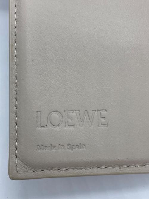 LOEWE（ロエベ）LOEWE (ロエベ) アナグラム トライフォールド ウォレット グレーの古着・服飾アイテム