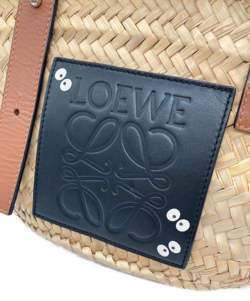 LOEWE（ロエベ）LOEWE (ロエベ) STUDIO GHIBLI (スタジオジブリ) バスケットバッグ ベージュ×ブラックの古着・服飾アイテム