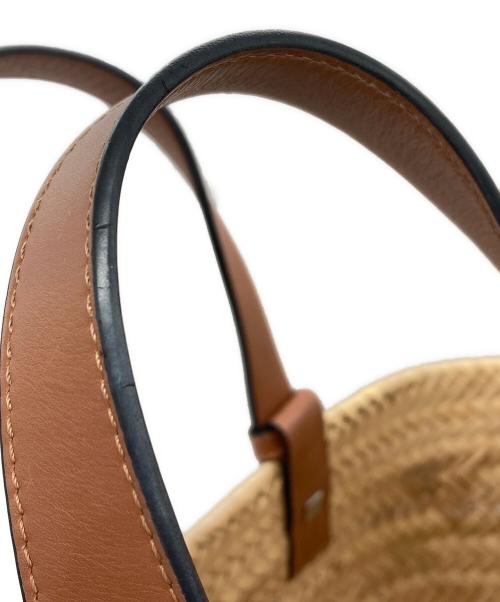 LOEWE（ロエベ）LOEWE (ロエベ) STUDIO GHIBLI (スタジオジブリ) バスケットバッグ ベージュ×ブラックの古着・服飾アイテム