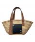 LOEWE（ロエベ）の古着「バスケットバッグ」｜ベージュ×ブラック