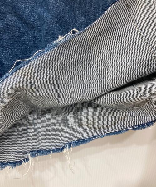 DIESEL（ディーゼル）DIESEL (ディーゼル) ワイドデニムパンツ インディゴ サイズ:25の古着・服飾アイテム