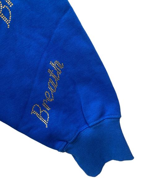 BREATH（ブレス）BREATH (ブレス) ラインフトーン フーディ ブルー サイズ:Lの古着・服飾アイテム