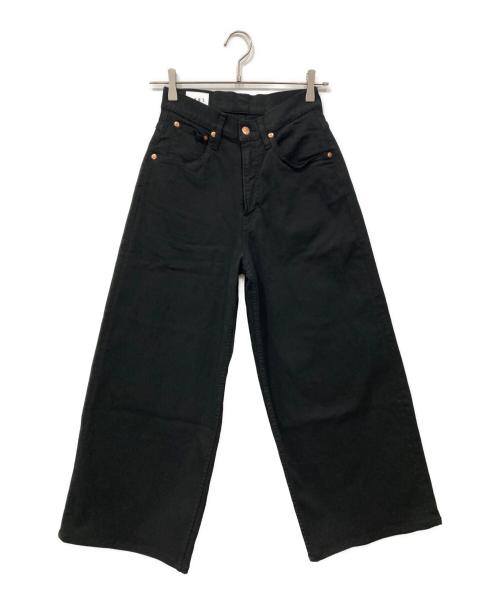 SURT（サート）SURT (サート) BIG JOHN (ビッグジョン) ルーズシルエットデニム バギーデニム ブラックの古着・服飾アイテム
