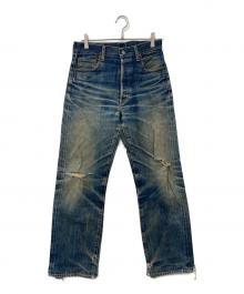LEVI'S（リーバイス）の古着「ダメージ加工ジーンズ」｜ブルー