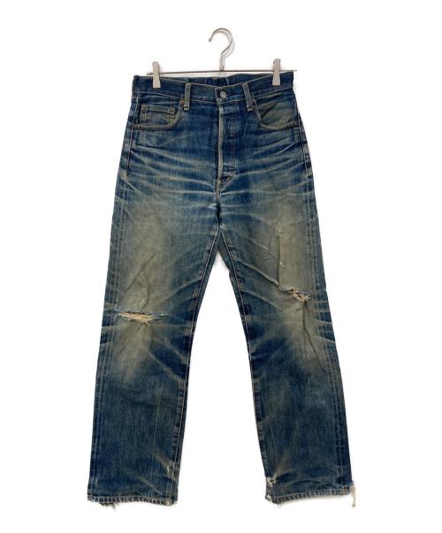 LEVI'S（リーバイス）LEVI'S (リーバイス) ダメージ加工ジーンズ ブルー サイズ:W31の古着・服飾アイテム