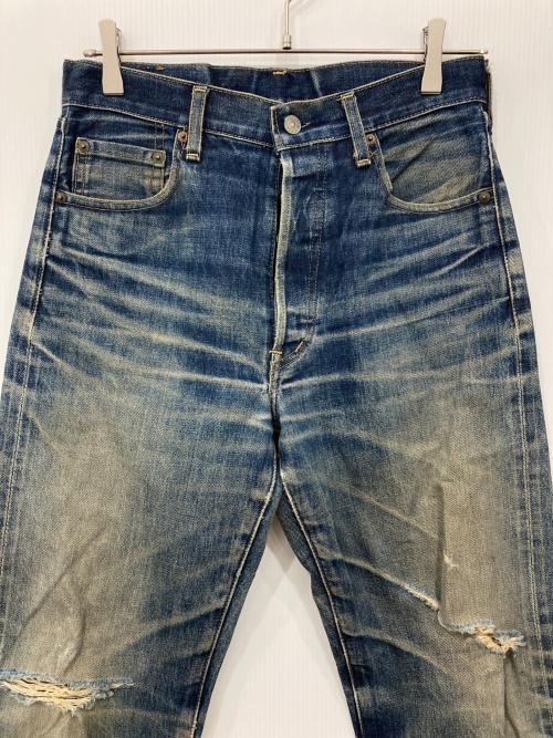 LEVI'S（リーバイス）LEVI'S (リーバイス) ダメージ加工ジーンズ ブルー サイズ:W31の古着・服飾アイテム