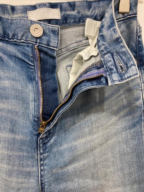 moussy（マウジー）moussy (マウジー) フレアデニムパンツ インディゴ サイズ:24の古着・服飾アイテム