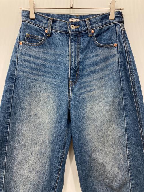 CREDONA（クレドナ）CREDONA (クレドナ) ワイドビートルデニムパンツ インディゴ サイズ:1の古着・服飾アイテム