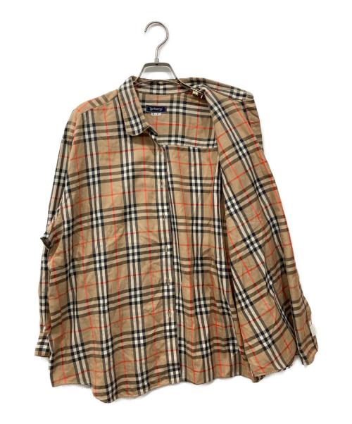 Burberry's（バーバリーズ）Burberry's (バーバリーズ) 70’s ノバチェックシャツ ベージュ サイズ:記載なしの古着・服飾アイテム