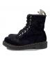 Dr.Martens (ドクターマーチン) ベロア 8ホールブーツ ブラック サイズ:UK5：10000円