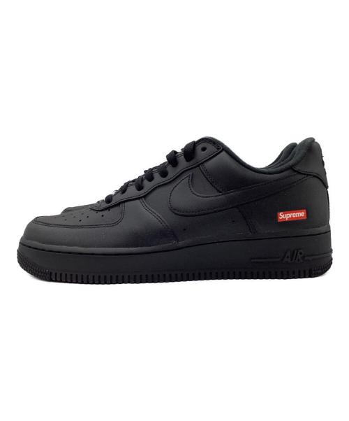 NIKE（ナイキ）NIKE (ナイキ) SUPREME (シュプリーム) ローカットスニーカー ブラック サイズ:27の古着・服飾アイテム