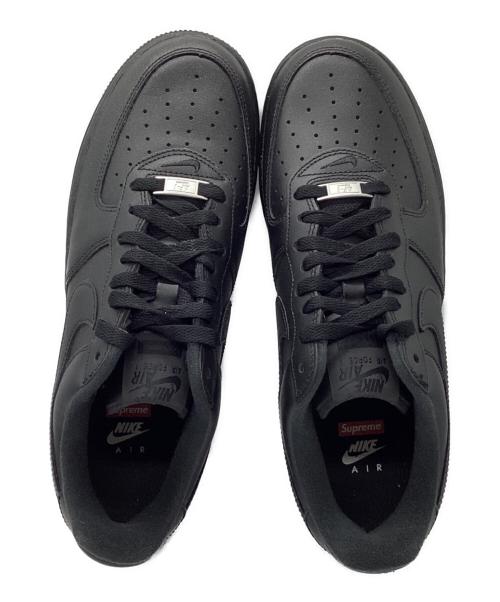 NIKE（ナイキ）NIKE (ナイキ) SUPREME (シュプリーム) ローカットスニーカー ブラック サイズ:27の古着・服飾アイテム