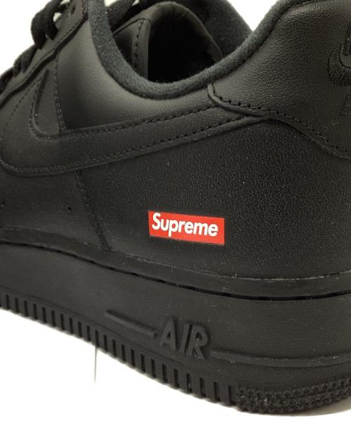 NIKE（ナイキ）NIKE (ナイキ) SUPREME (シュプリーム) ローカットスニーカー ブラック サイズ:27の古着・服飾アイテム