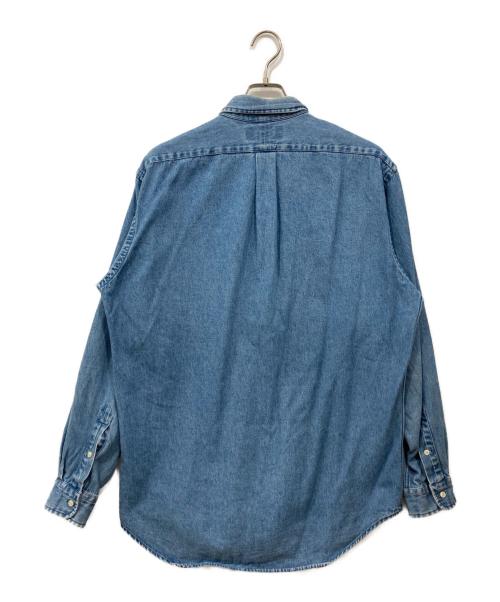RALPH LAUREN（ラルフローレン）RALPH LAUREN (ラルフローレン) デニムボタンダウンシャツ インディゴ サイズ:Mの古着・服飾アイテム