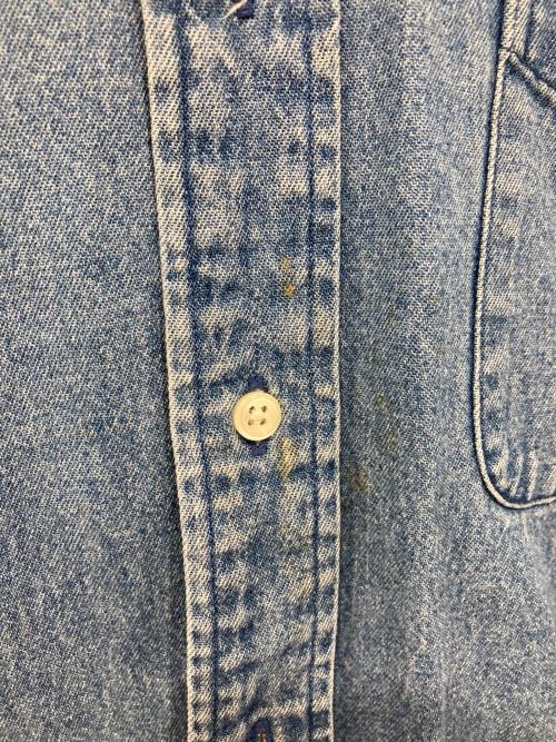 RALPH LAUREN（ラルフローレン）RALPH LAUREN (ラルフローレン) デニムボタンダウンシャツ インディゴ サイズ:Mの古着・服飾アイテム