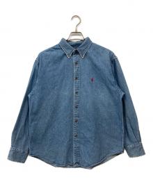 RALPH LAUREN SPORT（ラルフローレン スポーツ）の古着「デニムボタンダウンシャツ」｜インディゴ
