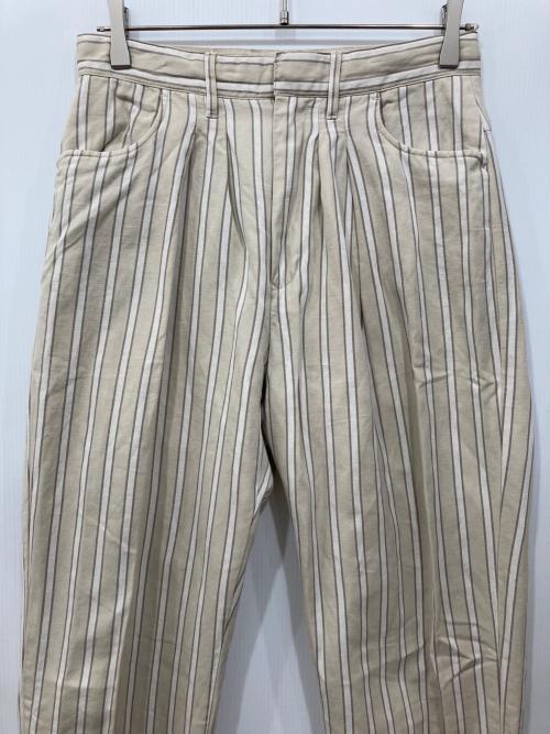 FARAH（ファーラー）FARAH (ファーラー) ストライプパンツ ベージュ サイズ:W30の古着・服飾アイテム