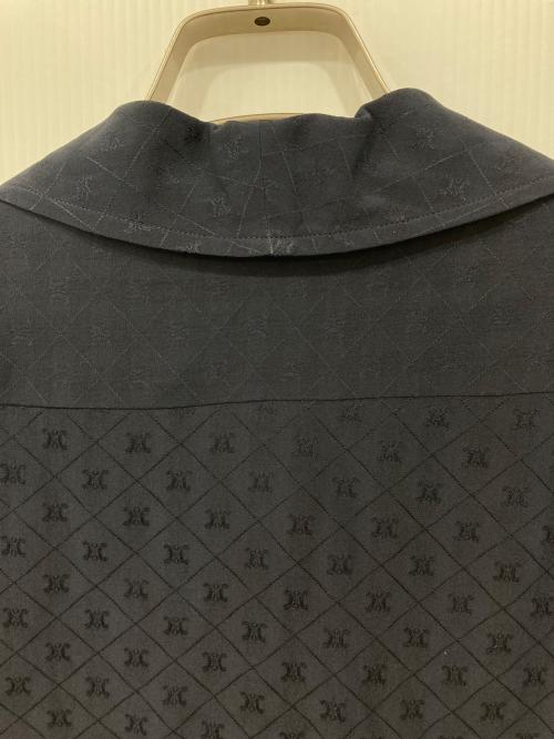 CELINE（セリーヌ）CELINE (セリーヌ) マカダム柄スカートセットアップ ネイビー サイズ:38の古着・服飾アイテム