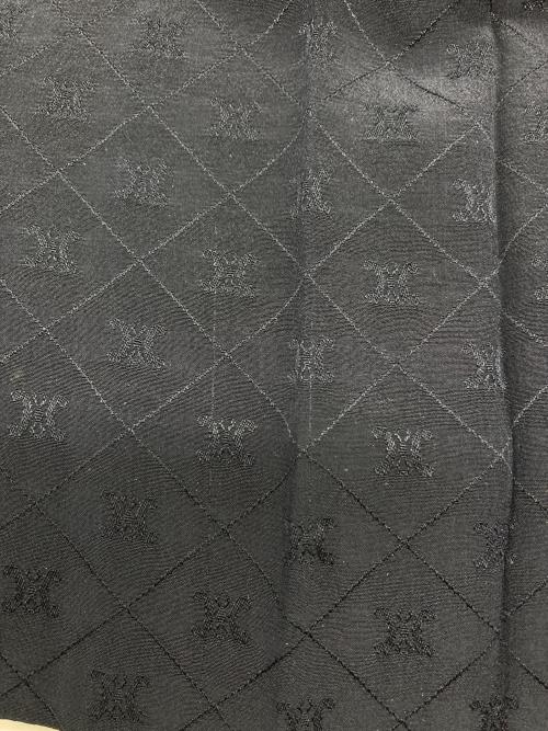 CELINE（セリーヌ）CELINE (セリーヌ) マカダム柄スカートセットアップ ネイビー サイズ:38の古着・服飾アイテム