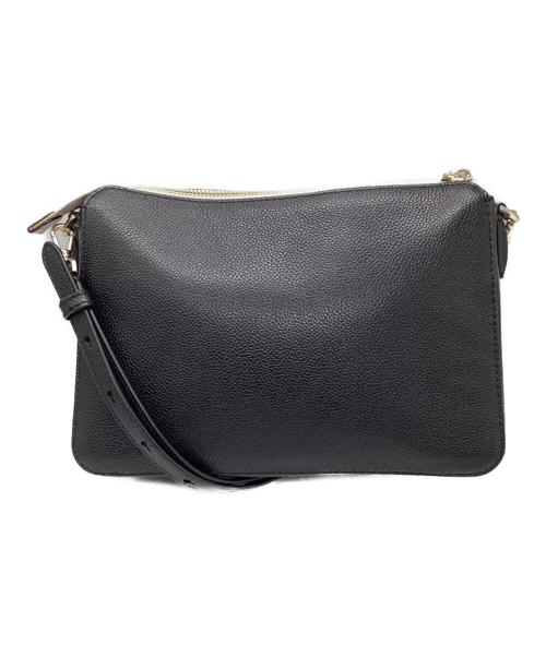 Kate Spade（ケイトスペード）Kate Spade (ケイトスペード) ショルダーバッグ ブラック×ベージュの古着・服飾アイテム