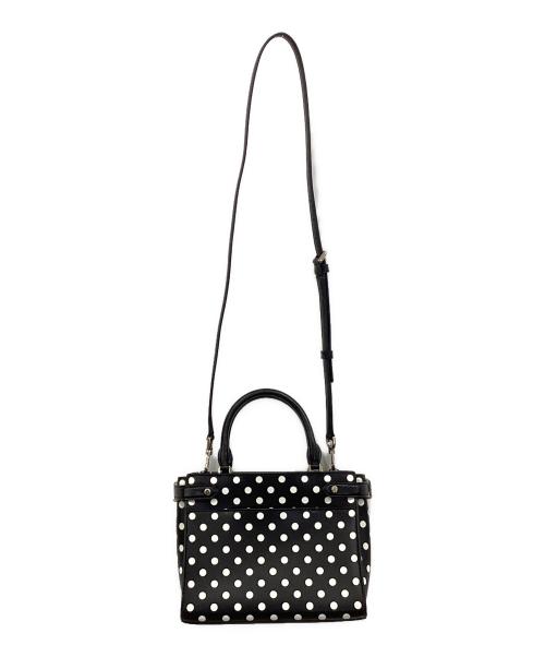 Kate Spade（ケイトスペード）Kate Spade (ケイトスペード) 2WAYバッグ ブラック×ホワイトの古着・服飾アイテム