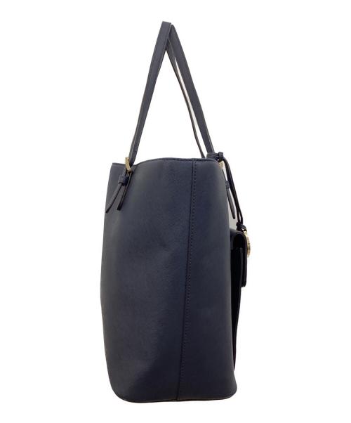 MICHAEL MICHAEL KORS（マイケル マイケルコース）MICHAEL MICHAEL KORS (マイケル マイケルコース) トートバッグ ネイビーの古着・服飾アイテム
