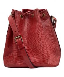 LOUIS VUITTON（ルイ ヴィトン）の古着「巾着ショルダーバッグ」｜カスティリアン・ レッド
