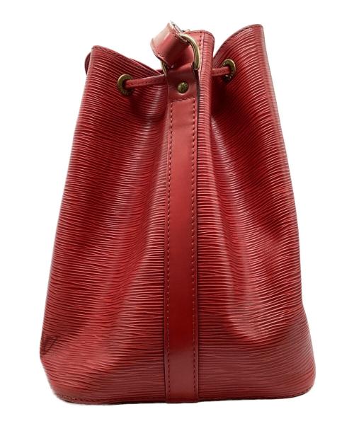 LOUIS VUITTON（ルイ ヴィトン）LOUIS VUITTON (ルイ ヴィトン) 巾着ショルダーバッグ カスティリアン・ レッドの古着・服飾アイテム