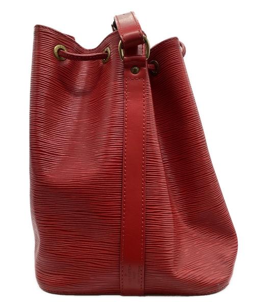 LOUIS VUITTON（ルイ ヴィトン）LOUIS VUITTON (ルイ ヴィトン) 巾着ショルダーバッグ カスティリアン・ レッドの古着・服飾アイテム