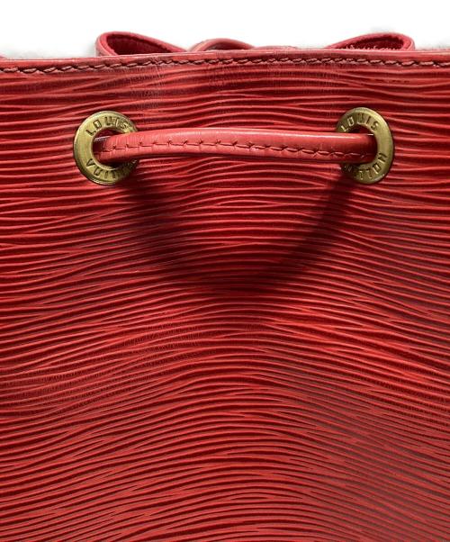 LOUIS VUITTON（ルイ ヴィトン）LOUIS VUITTON (ルイ ヴィトン) 巾着ショルダーバッグ カスティリアン・ レッドの古着・服飾アイテム