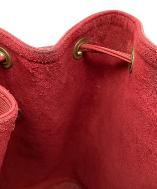 LOUIS VUITTON（ルイ ヴィトン）LOUIS VUITTON (ルイ ヴィトン) 巾着ショルダーバッグ カスティリアン・ レッドの古着・服飾アイテム