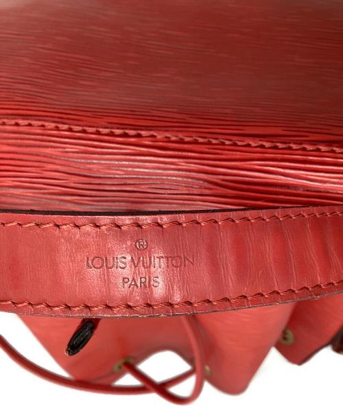 LOUIS VUITTON（ルイ ヴィトン）LOUIS VUITTON (ルイ ヴィトン) 巾着ショルダーバッグ カスティリアン・ レッドの古着・服飾アイテム