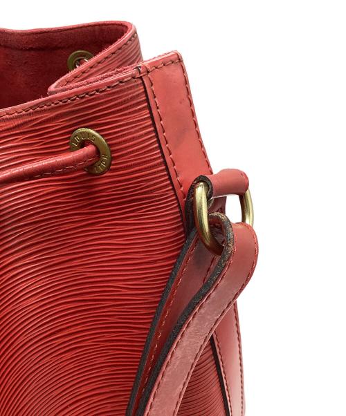 LOUIS VUITTON（ルイ ヴィトン）LOUIS VUITTON (ルイ ヴィトン) 巾着ショルダーバッグ カスティリアン・ レッドの古着・服飾アイテム
