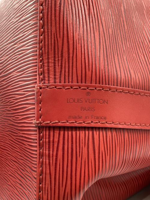 LOUIS VUITTON（ルイ ヴィトン）LOUIS VUITTON (ルイ ヴィトン) 巾着ショルダーバッグ カスティリアン・ レッドの古着・服飾アイテム