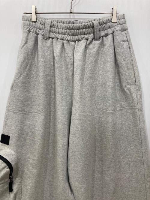 BONKNOW（ボンノウ）BONKNOW (ボンノウ) ジャイアントポケットスウェットパンツ グレー サイズ:Lの古着・服飾アイテム