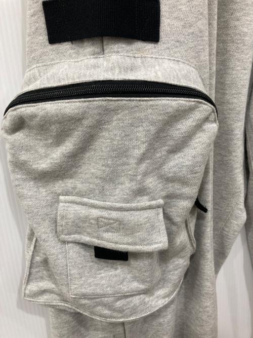 BONKNOW（ボンノウ）BONKNOW (ボンノウ) ジャイアントポケットスウェットパンツ グレー サイズ:Lの古着・服飾アイテム