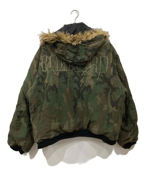 FAF（エフエーエフ）FAF (エフエーエフ) Fostex (フォステクス) ボンバージャケット カーキ サイズ:Lの古着・服飾アイテム