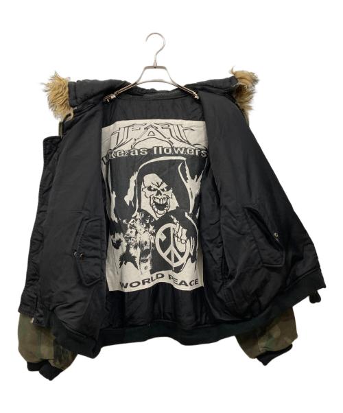 FAF（エフエーエフ）FAF (エフエーエフ) Fostex (フォステクス) ボンバージャケット カーキ サイズ:Lの古着・服飾アイテム