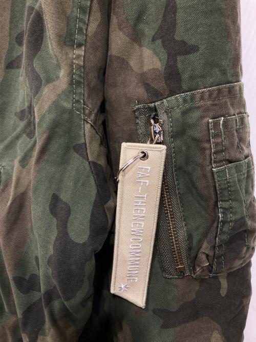 FAF（エフエーエフ）FAF (エフエーエフ) Fostex (フォステクス) ボンバージャケット カーキ サイズ:Lの古着・服飾アイテム