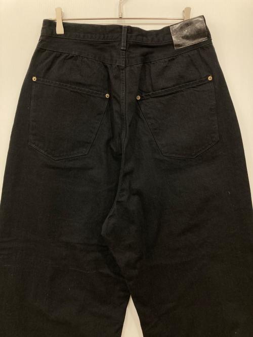 refomed（リフォメッド）refomed (リフォメッド) フレッシュマンデニムワイドパンツ ブラック サイズ:3の古着・服飾アイテム