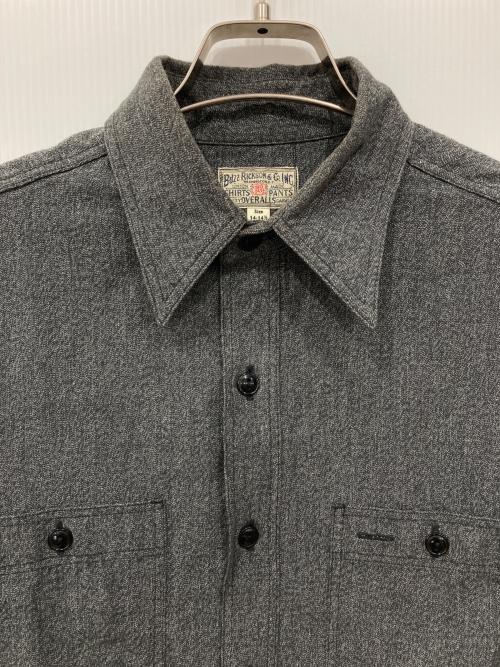 BUZZ RICKSON'S（バズリクソンズ）Buzz Rickson's (バズリクソンズ) ワークシャツ グレー サイズ:SIZE 14-14 1/2の古着・服飾アイテム