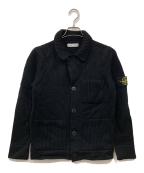 STONE ISLANDストーンアイランド）の古着「ウールニットジャケット」｜ブラック