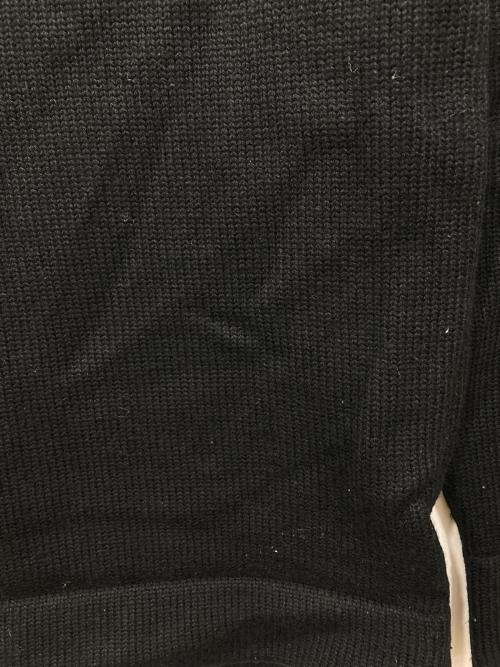 STONE ISLAND（ストーンアイランド）STONE ISLAND (ストーンアイランド) ウールニットジャケット ブラック サイズ:Sの古着・服飾アイテム