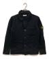 STONE ISLAND（ストーンアイランド）の古着「ウールニットジャケット」｜ブラック